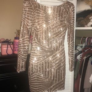 Rose gold Party Dress